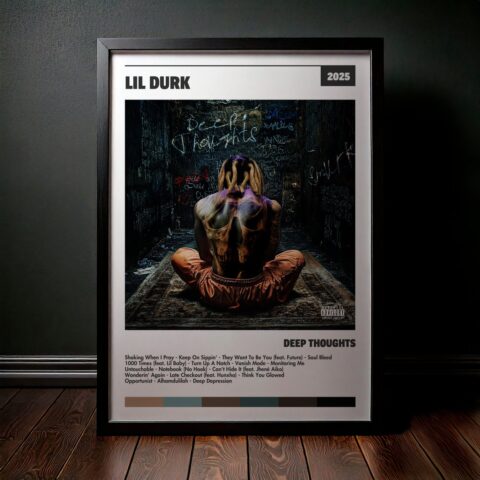 Cuadro Lil Durk – Deep Thoughts