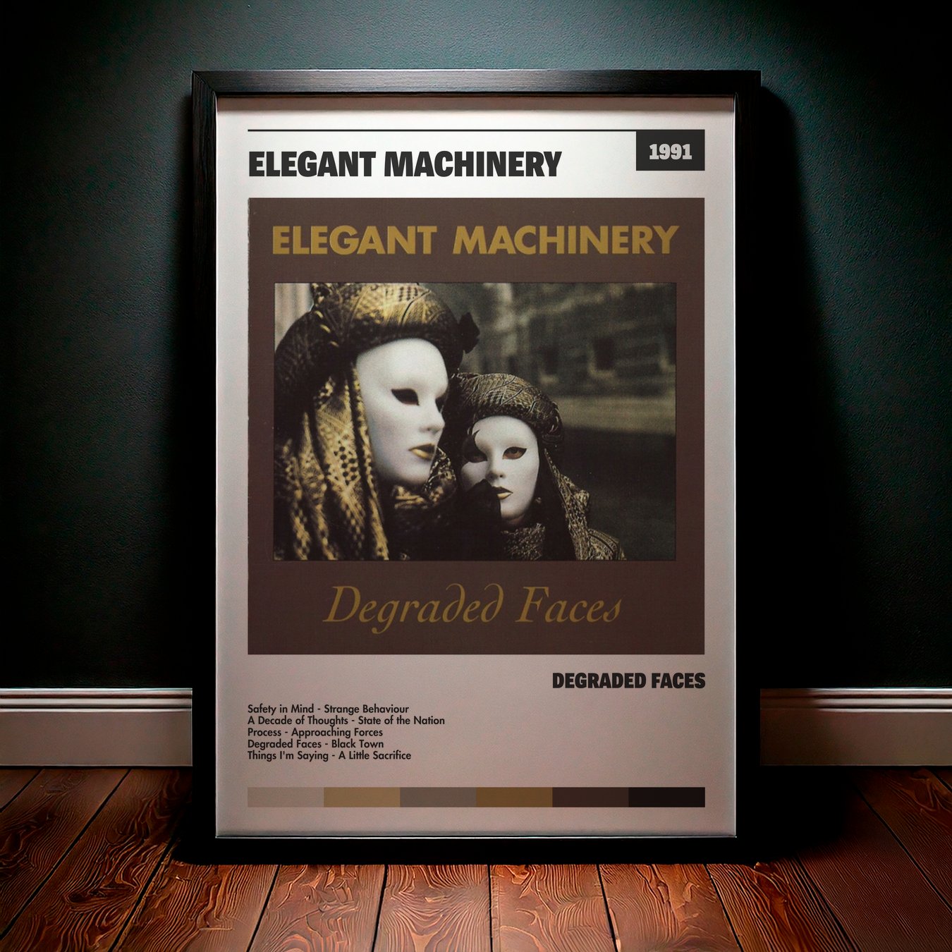 Cuadro Elegant Machinery – Degraded Faces