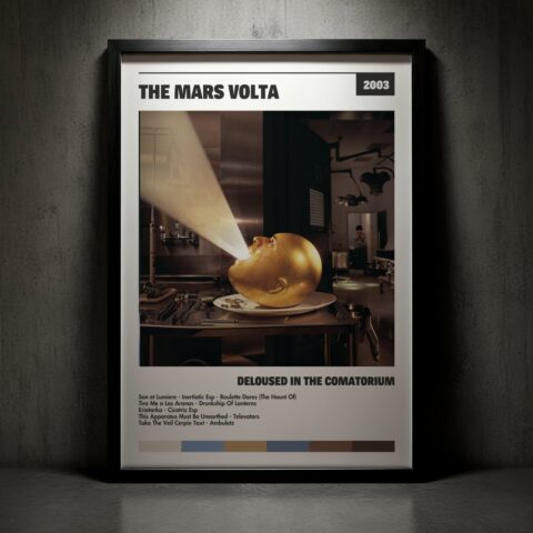 Cuadro The Mars Volta – Deloused in the Comatorium