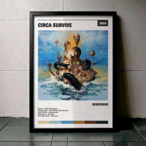 Cuadro Circa Survive – Descensus
