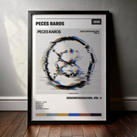 Cuadro Peces Raros – Desconfiguración, Vol. 4