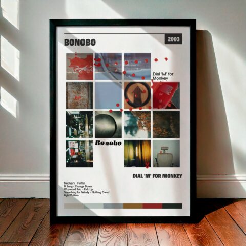 Cuadro Bonobo – Dial 'M' for Monkey
