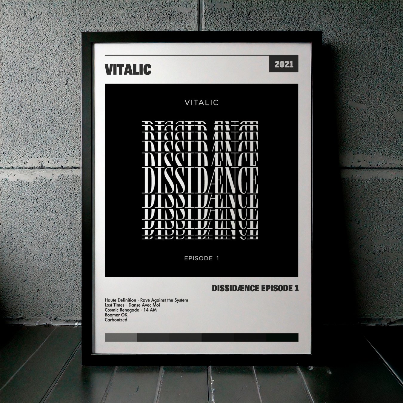 Cuadro Vitalic – Dissidænce Episode 1