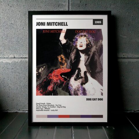 Cuadro Joni Mitchell – Dog Eat Dog