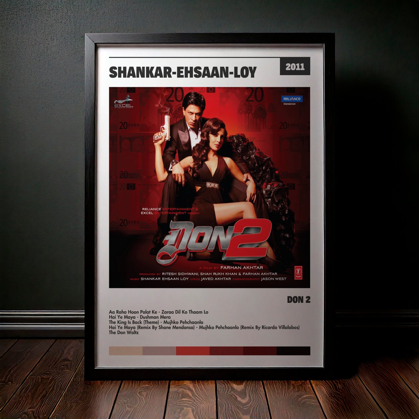 Cuadro Shankar-ehsaan-loy – Don 2