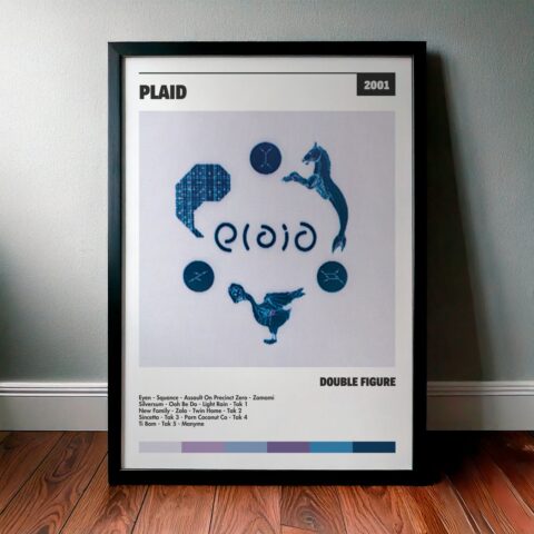 Cuadro Plaid – Double Figure