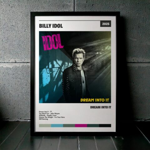 Cuadro Billy Idol – Dream Into It