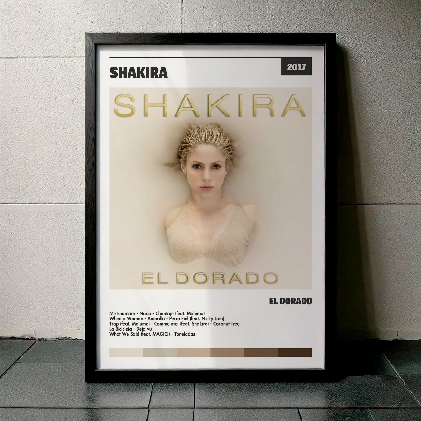 Cuadro Shakira – El Dorado