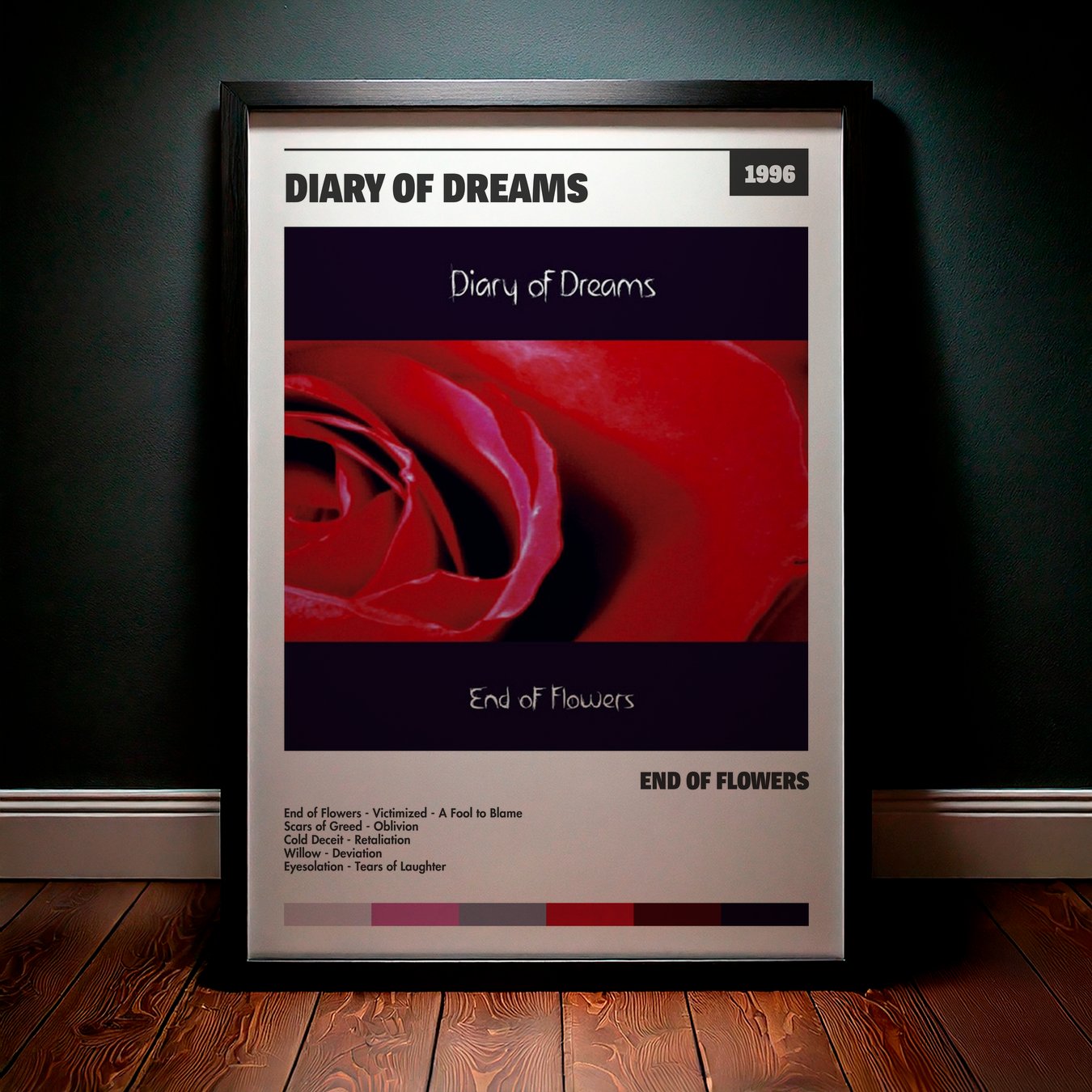 Cuadro Diary Of Dreams – End of Flowers