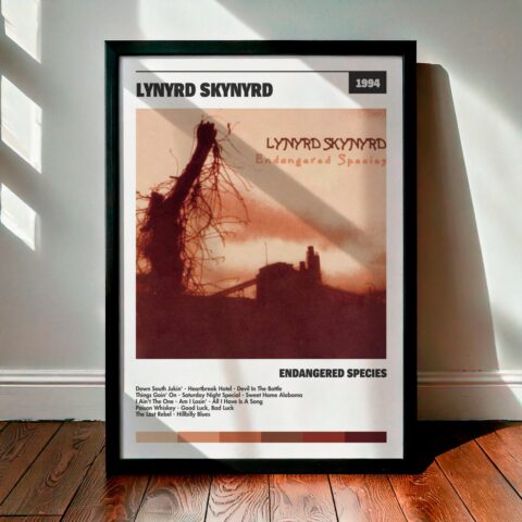 Cuadro Lynyrd Skynyrd – Endangered Species