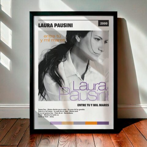 Cuadro Laura Pausini – Entre tú y mil mares