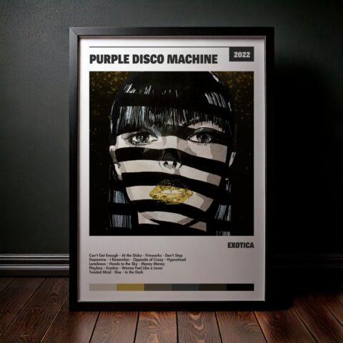 Cuadro Purple Disco Machine – Exotica