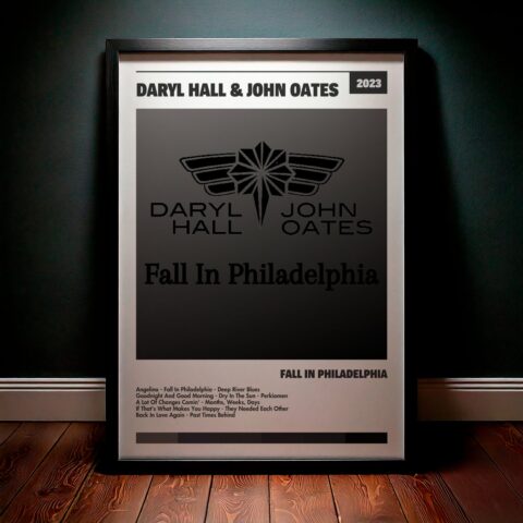 Cuadro Daryl Hall & John Oates – Fall In Philadelphia