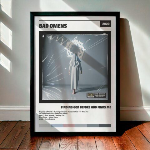 Cuadro Bad Omens – Finding God Before God Finds Me