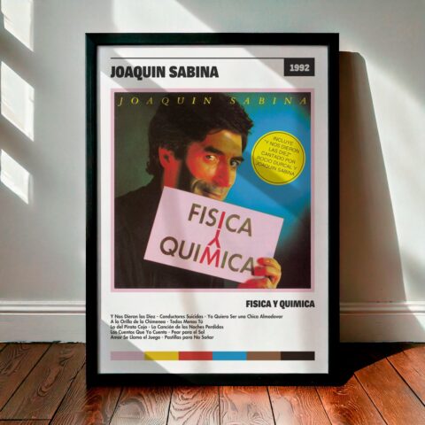 Cuadro Joaquín Sabina – Fisica Y Quimica