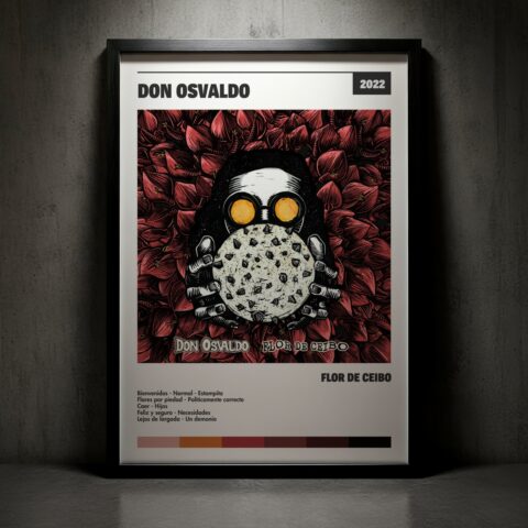 Cuadro Don Osvaldo – Flor de ceibo