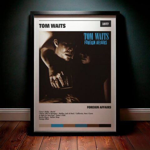 Cuadro Tom Waits – Foreign Affairs