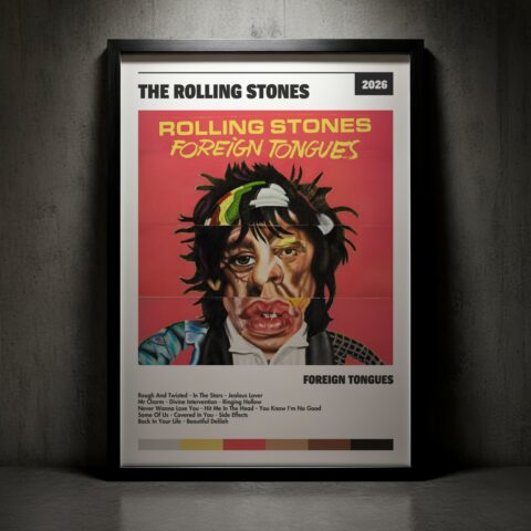 Cuadro The Rolling Stones – Foreign Tongues