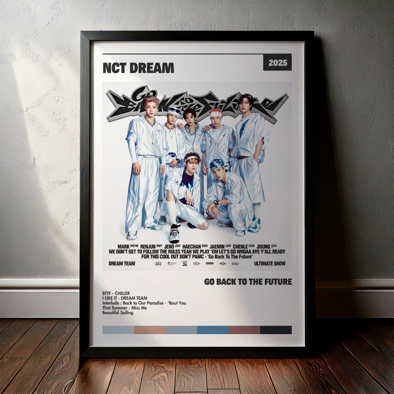 Cuadro Nct Dream – Go Back To The Future