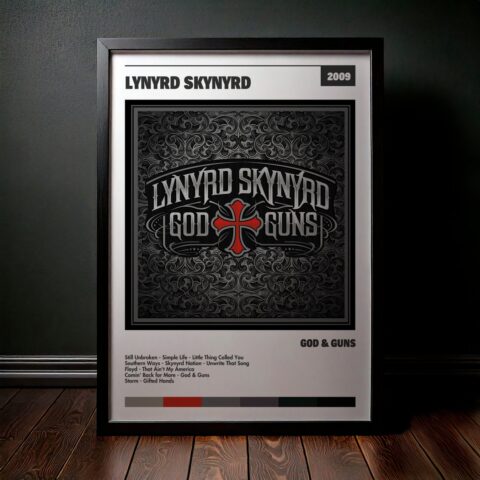 Cuadro Lynyrd Skynyrd – God & Guns