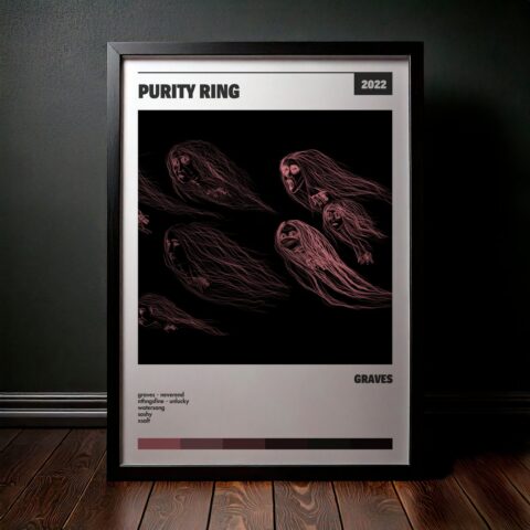 Cuadro Purity Ring – graves