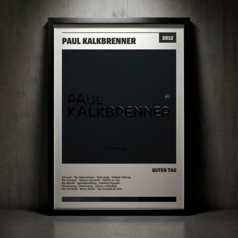Cuadro Paul Kalkbrenner – Guten Tag