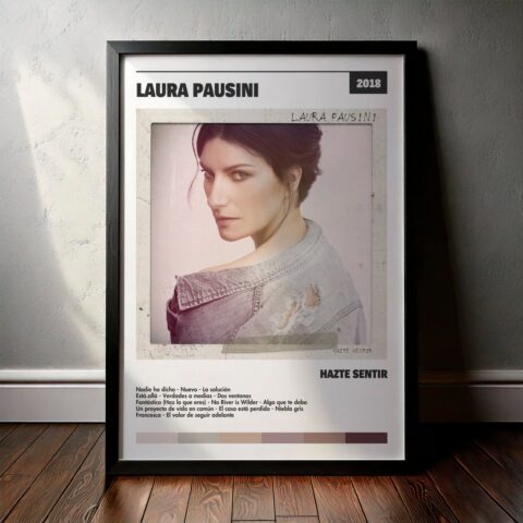 Cuadro Laura Pausini – Hazte sentir