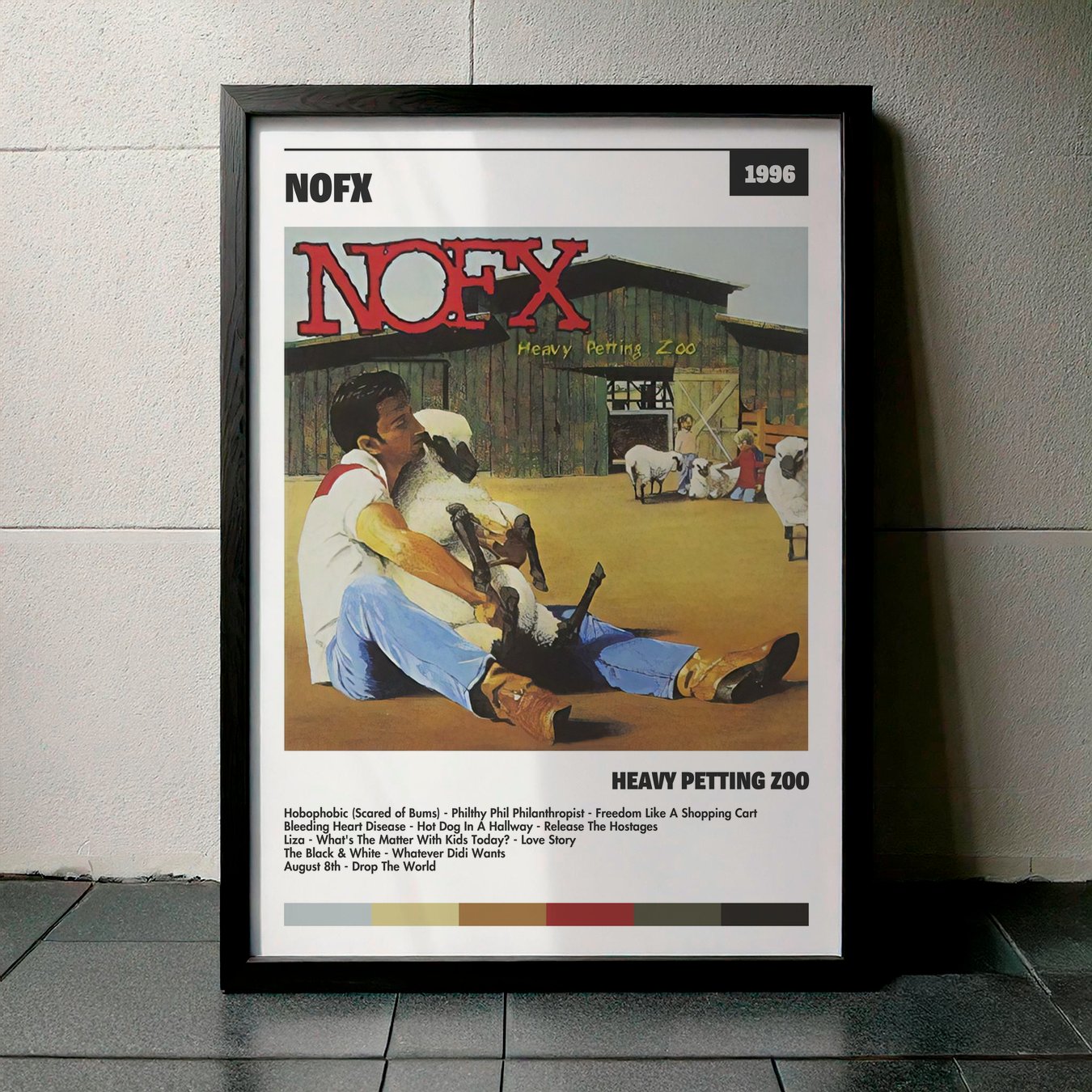 Cuadro Nofx – Heavy Petting Zoo