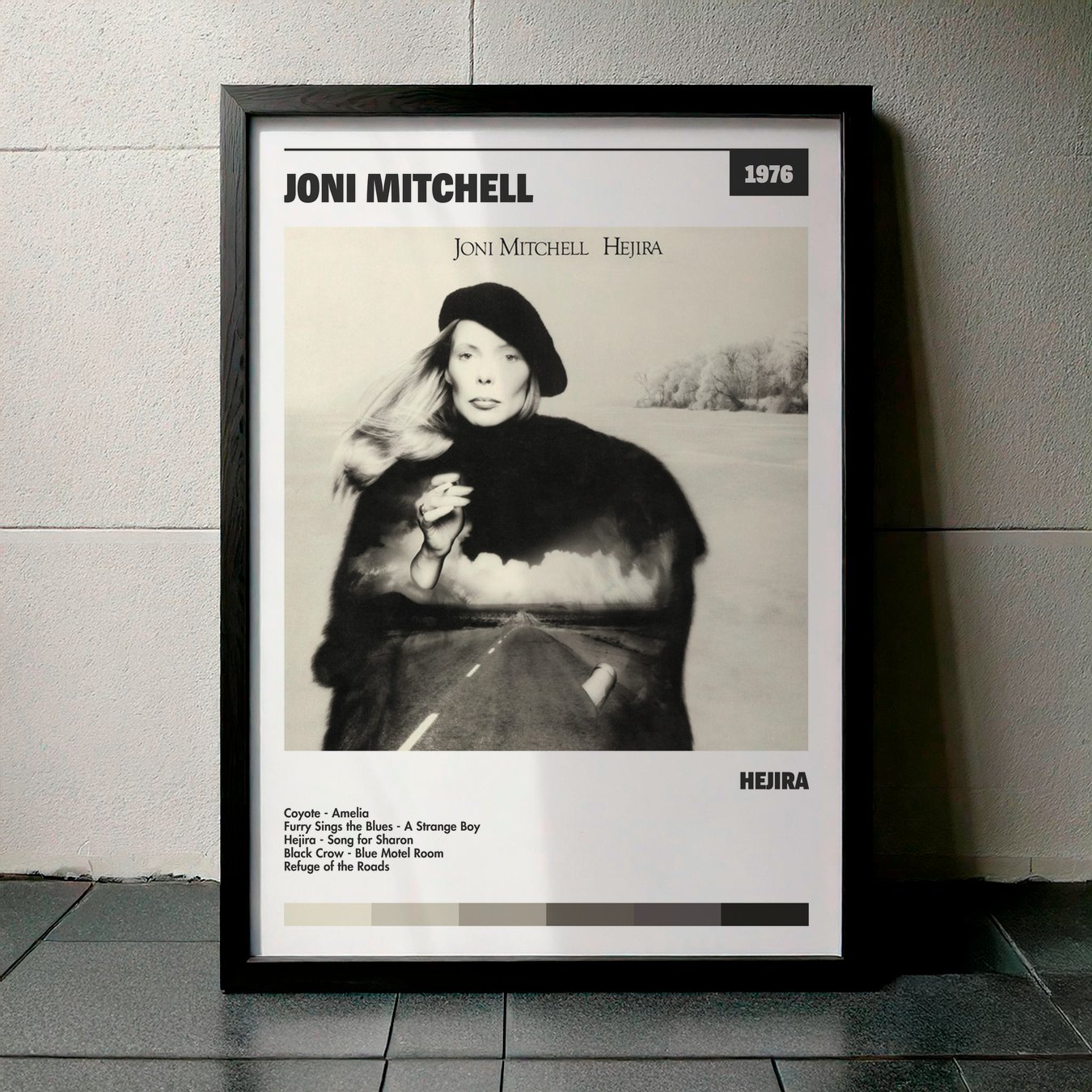 Cuadro Joni Mitchell – Hejira
