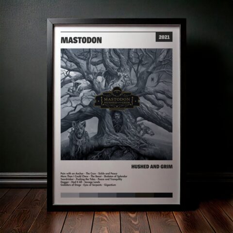 Cuadro Mastodon – Hushed and Grim