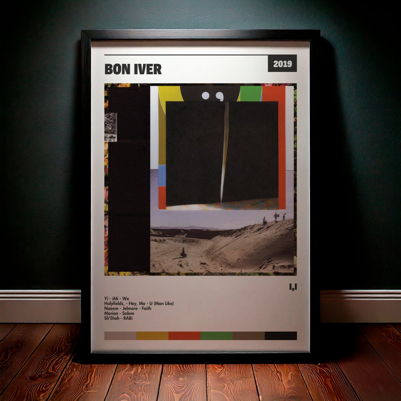 Cuadro Bon Iver – i,i