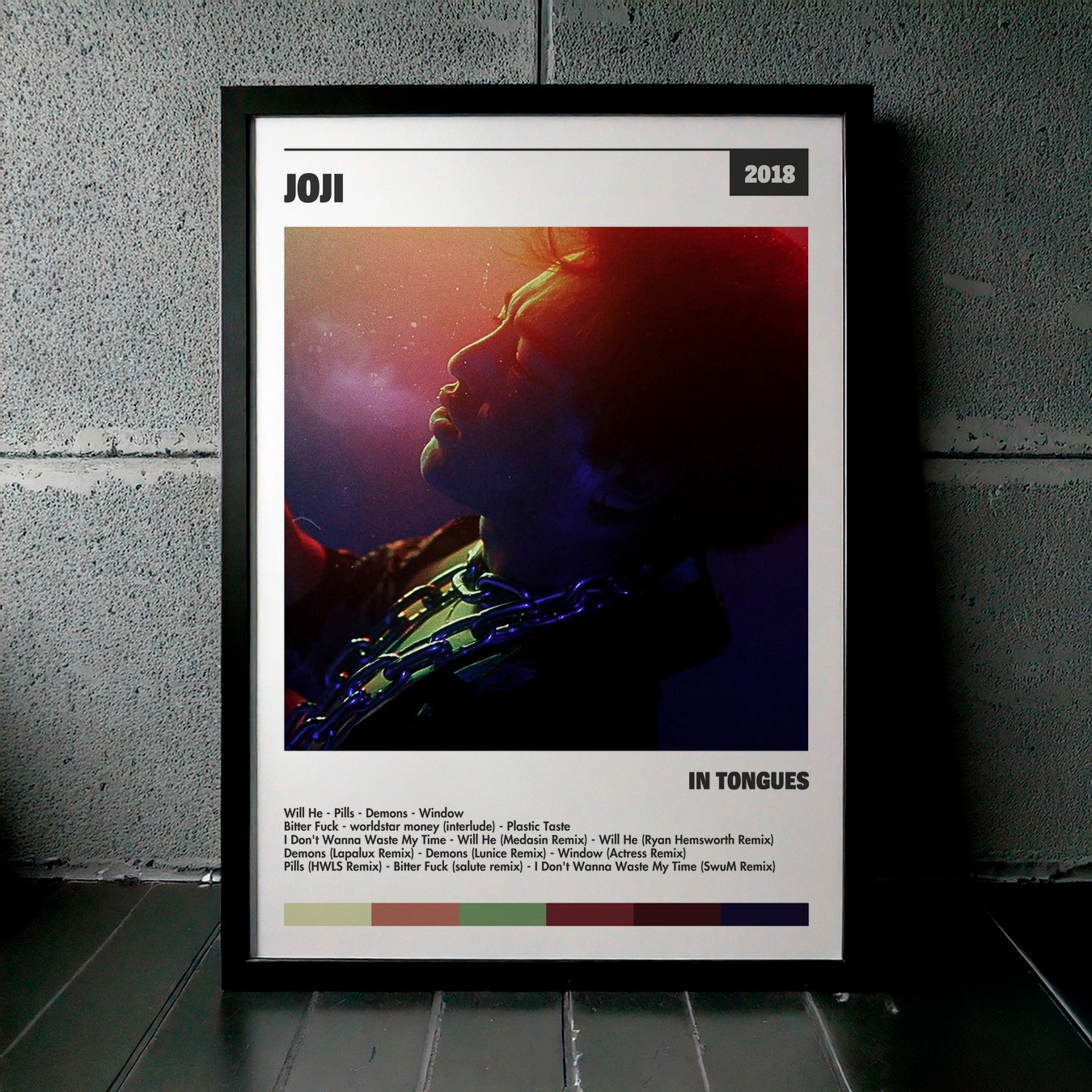 Cuadro Joji – In Tongues