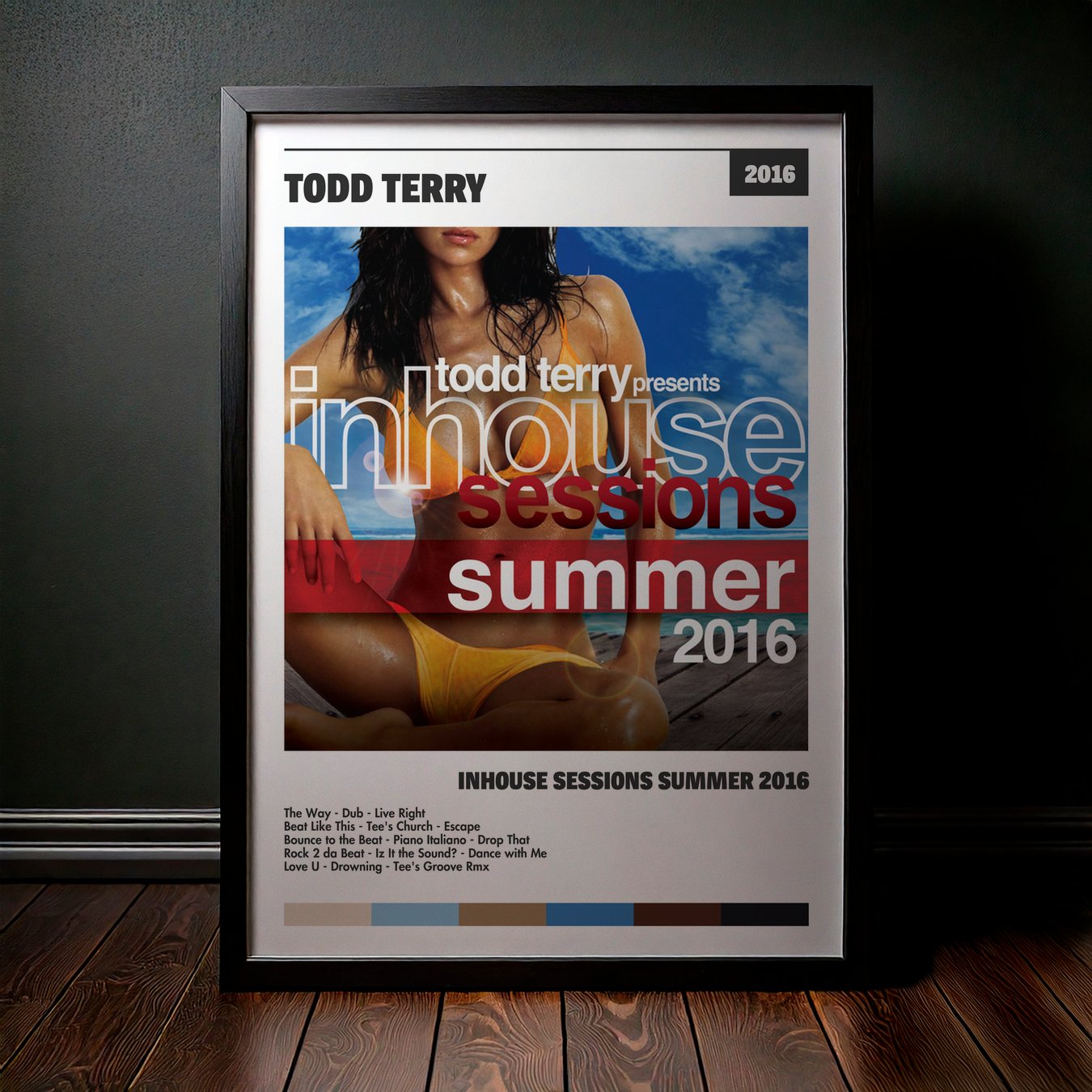 Cuadro Todd Terry – Inhouse Sessions Summer 2016