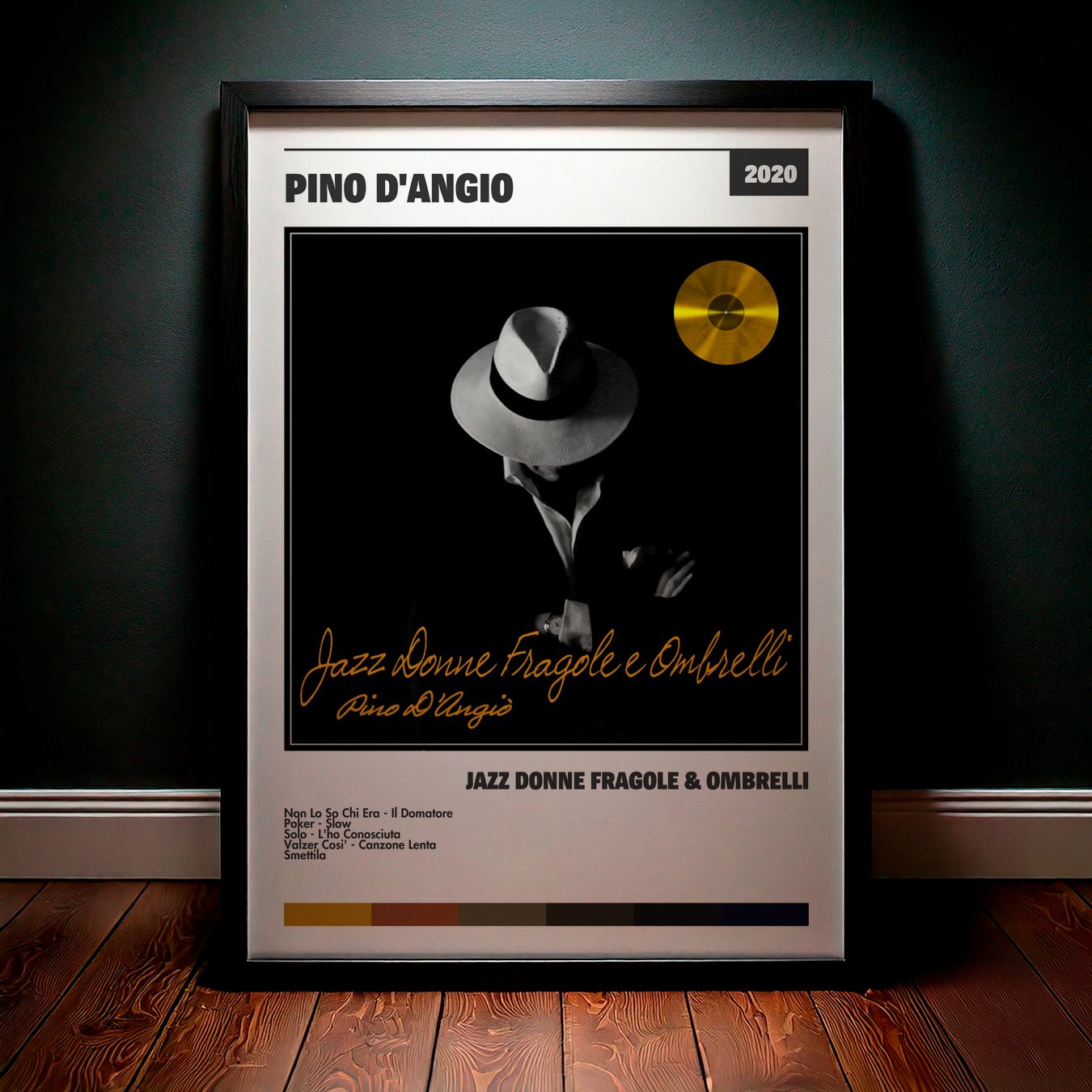 Cuadro Pino D'angiò – Jazz donne fragole & Ombrelli