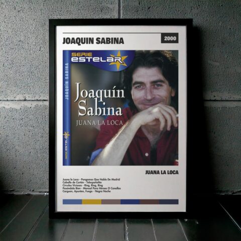 Cuadro Joaquín Sabina – Juana La Loca