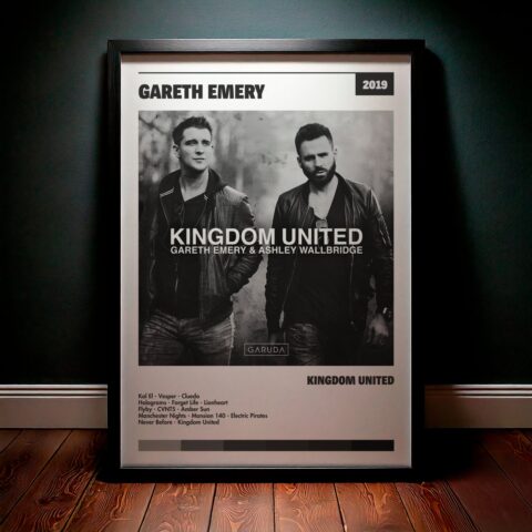 Cuadro Gareth Emery – Kingdom United