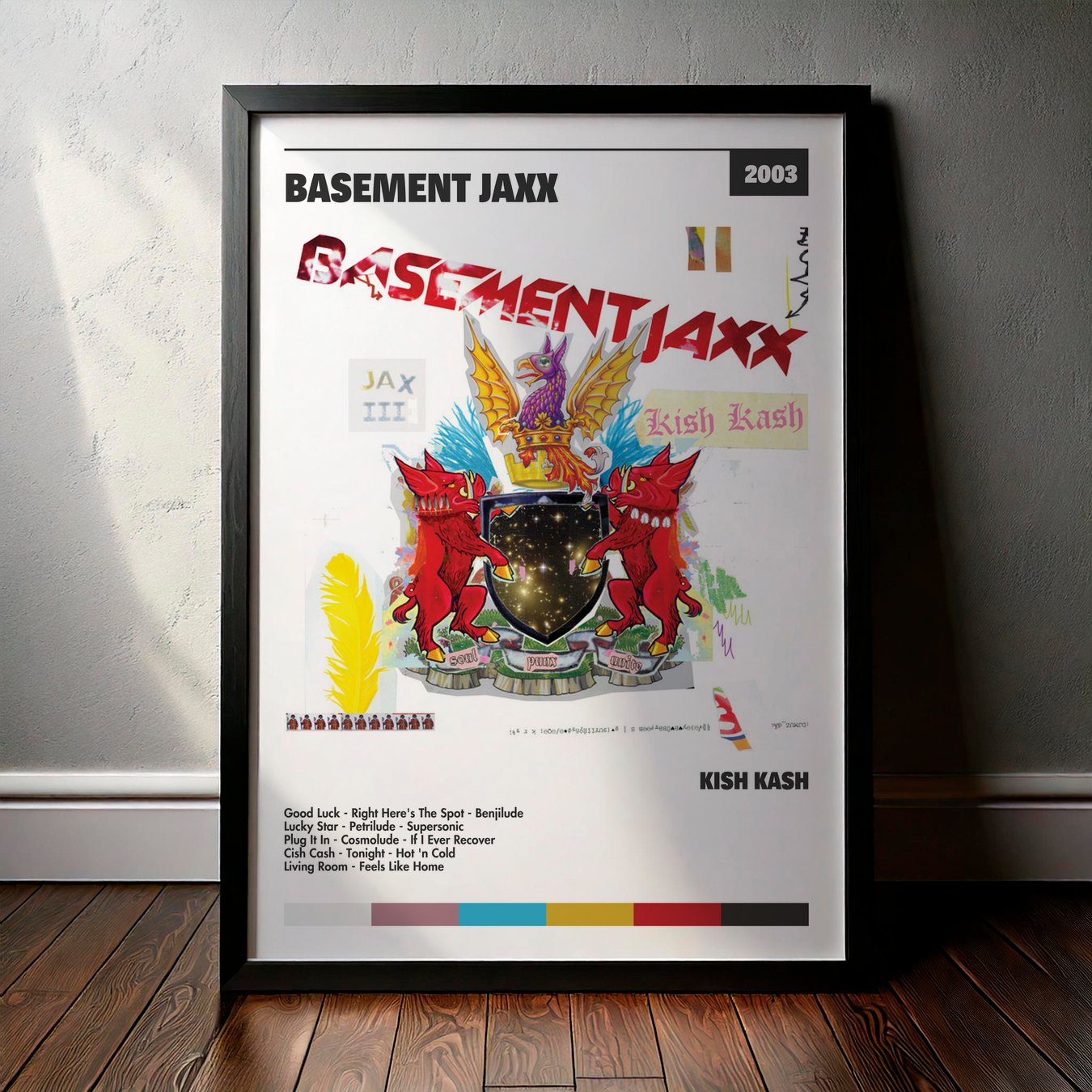 Cuadro Basement Jaxx – Kish Kash