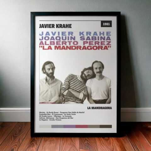 Cuadro Javier Krahe – La Mandragora