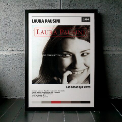 Cuadro Laura Pausini – Las cosas que vives