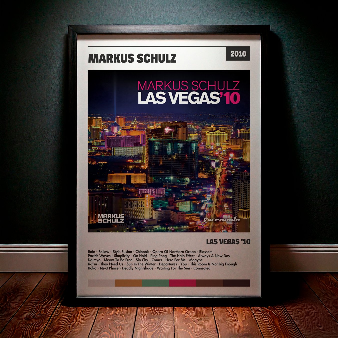 Cuadro Markus Schulz – Las Vegas '10
