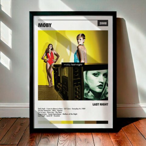 Cuadro Moby – Last Night