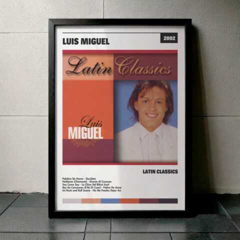 Cuadro Luis Miguel – Latin Classics