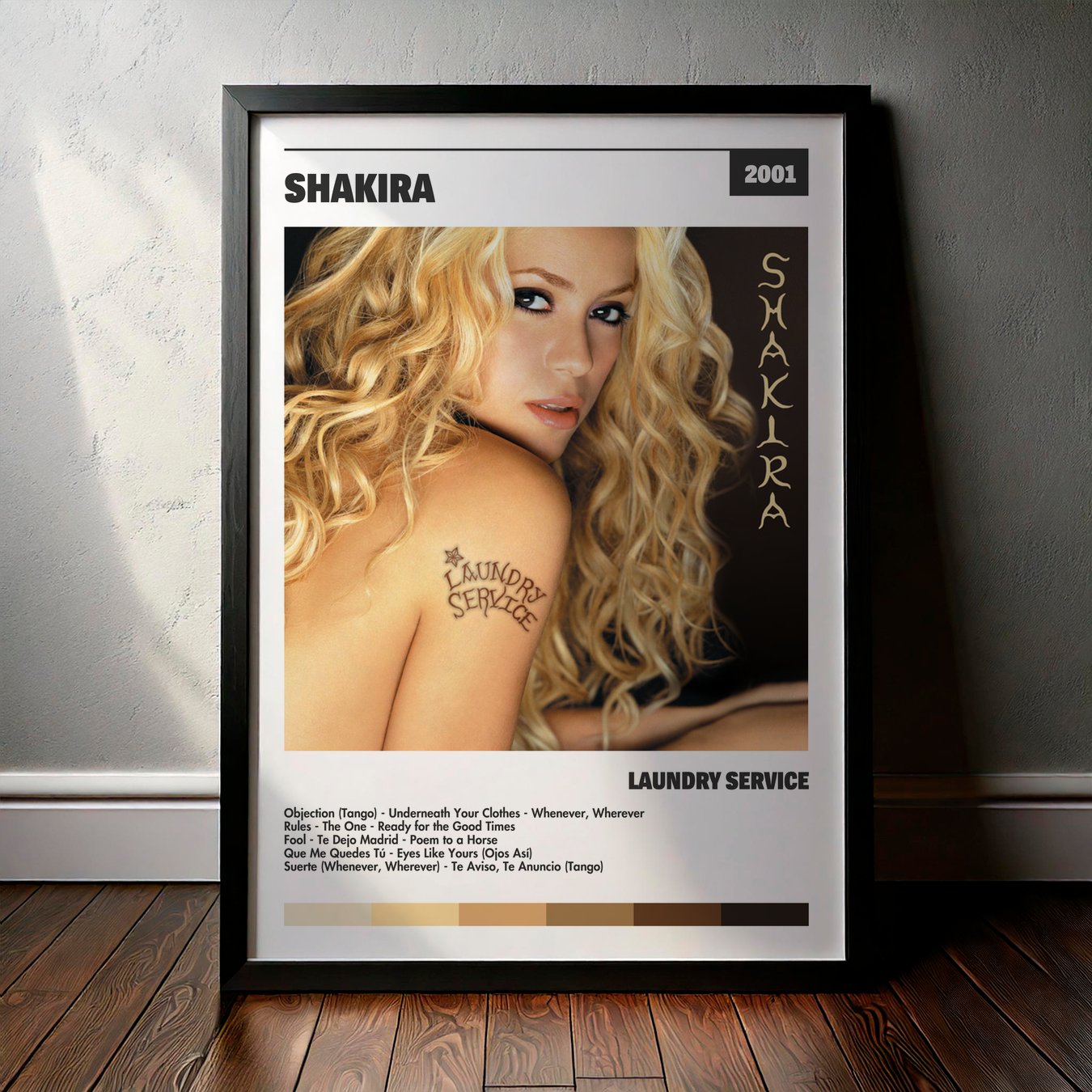 Cuadro Shakira – Laundry Service