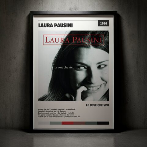 Cuadro Laura Pausini – Le cose che vivi