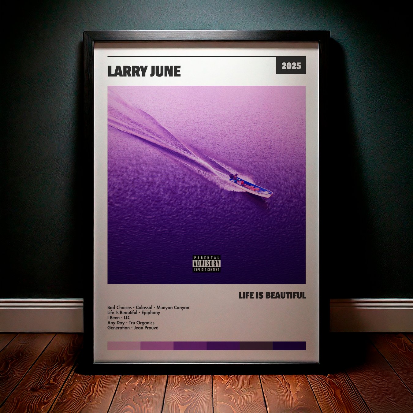 Cuadro Larry June – Life Is Beautiful