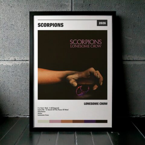 Cuadro Scorpions – Lonesome Crow
