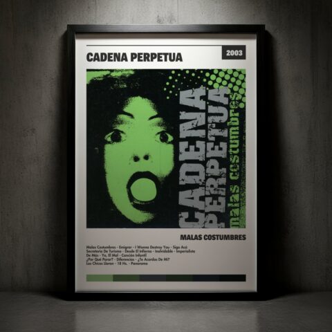 Cuadro Cadena Perpetua – Malas Costumbres