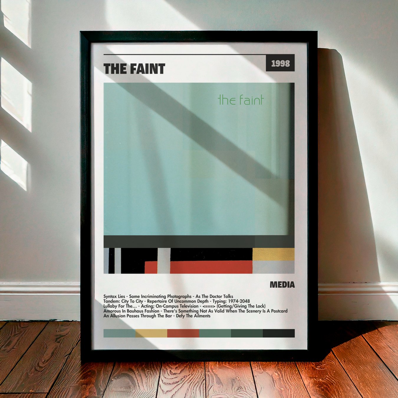 Cuadro The Faint – Media