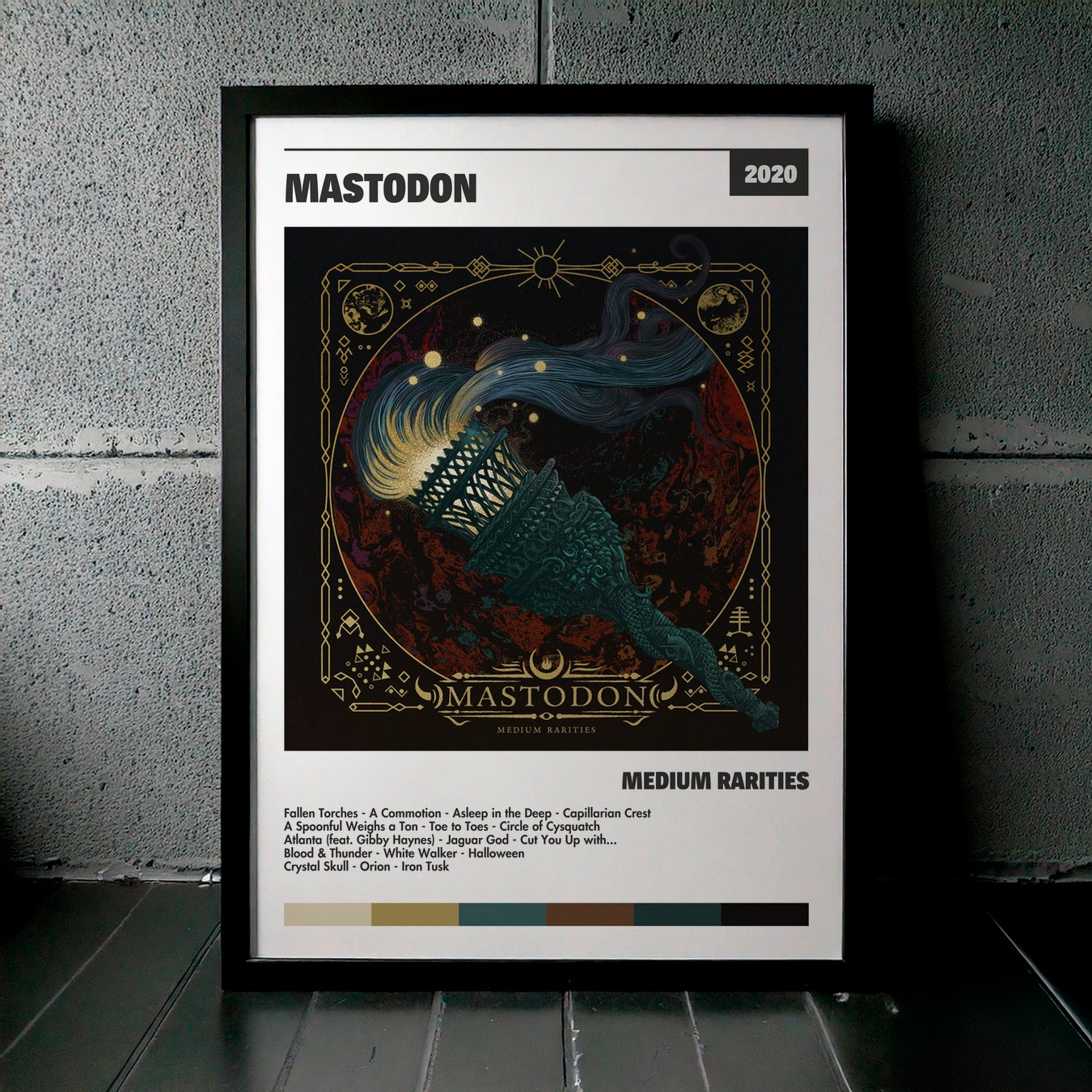 Cuadro Mastodon – Medium Rarities