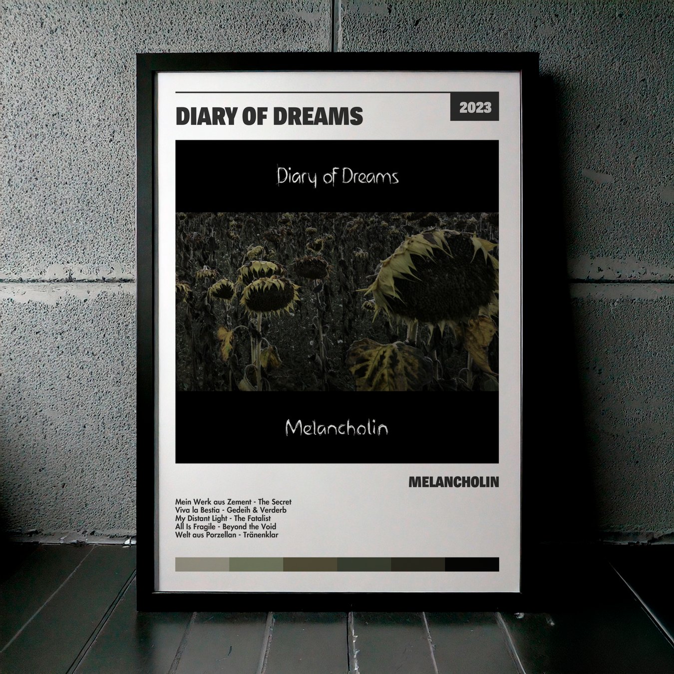 Cuadro Diary Of Dreams – Melancholin